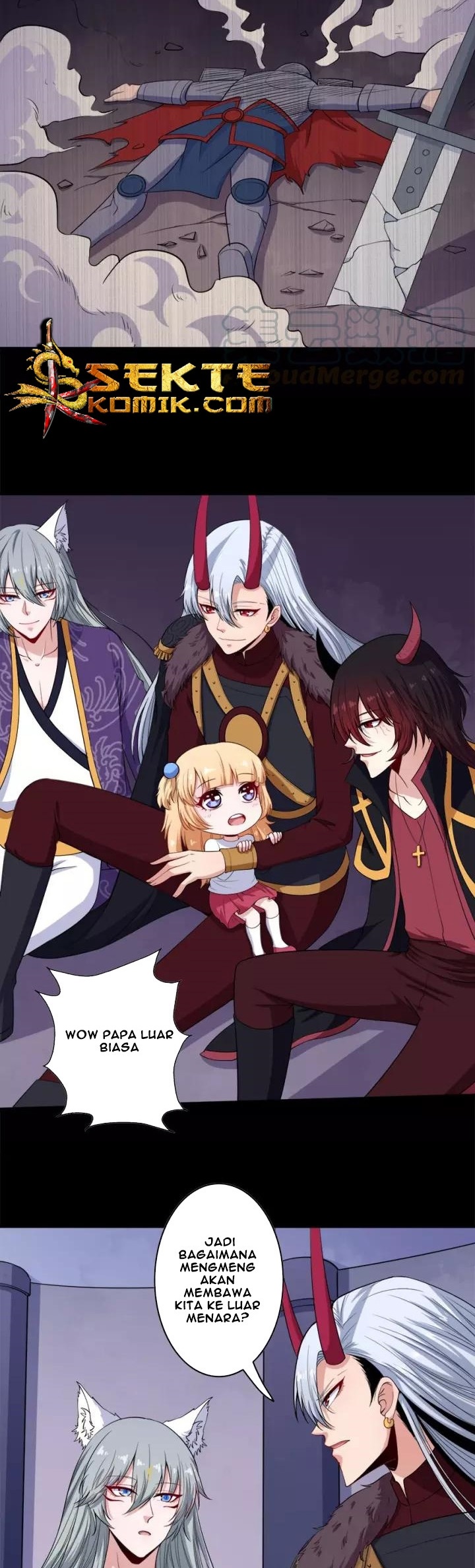 Daddy From Hell Chapter 101.1 Gambar 11