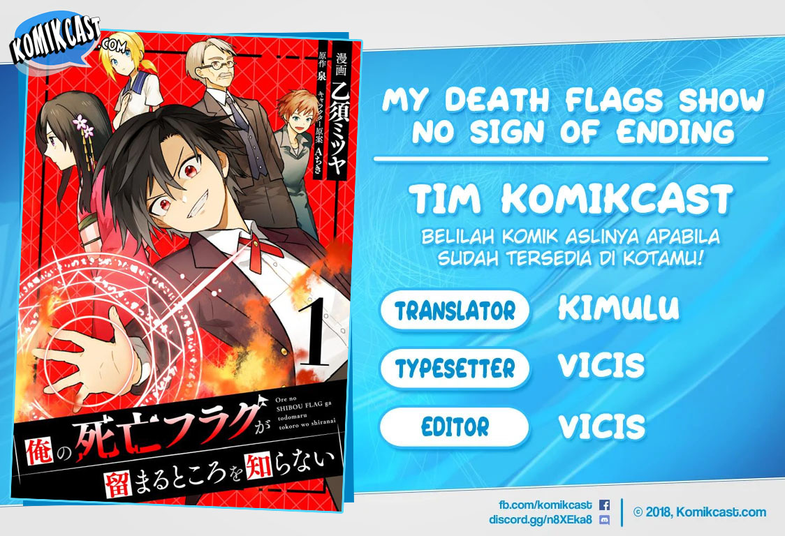 Baca Komik My Death Flags Show No Sign of Ending Chapter 08 Gambar 1