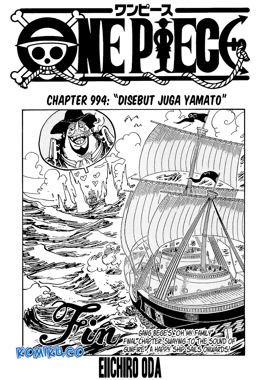 Baca Manga One Piece Chapter 994 Gambar 2