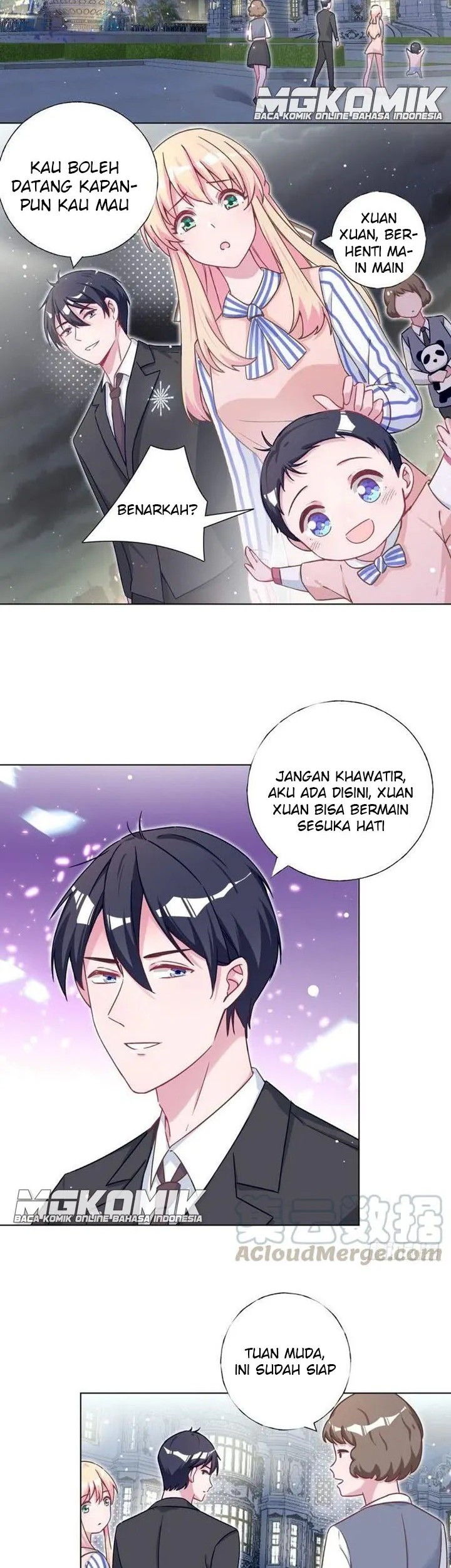 Baca Manhua Prince charming daddy descended from heaven Chapter 18 Gambar 2