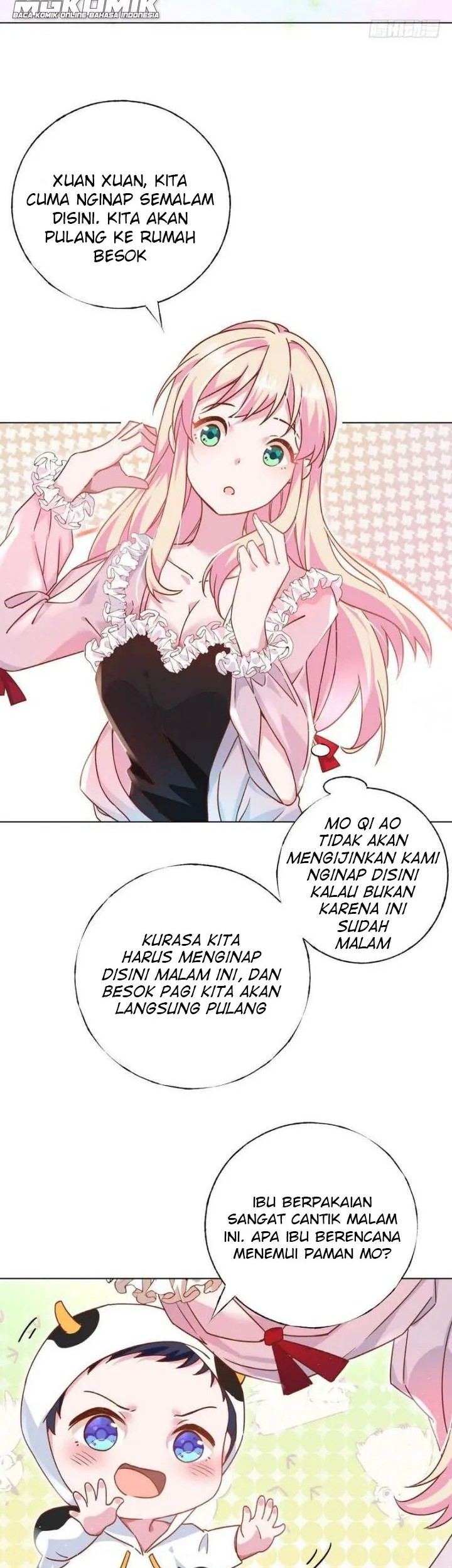 Baca Manhua Prince charming daddy descended from heaven Chapter 19 Gambar 2
