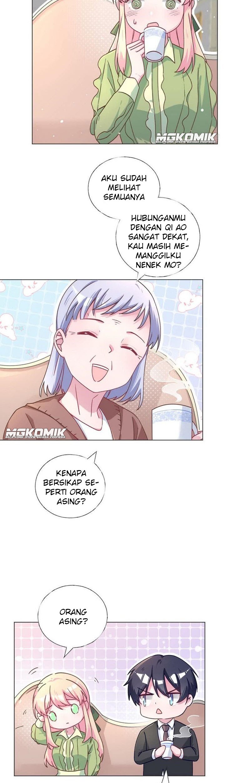 Baca Manhua Prince charming daddy descended from heaven Chapter 23 Gambar 2