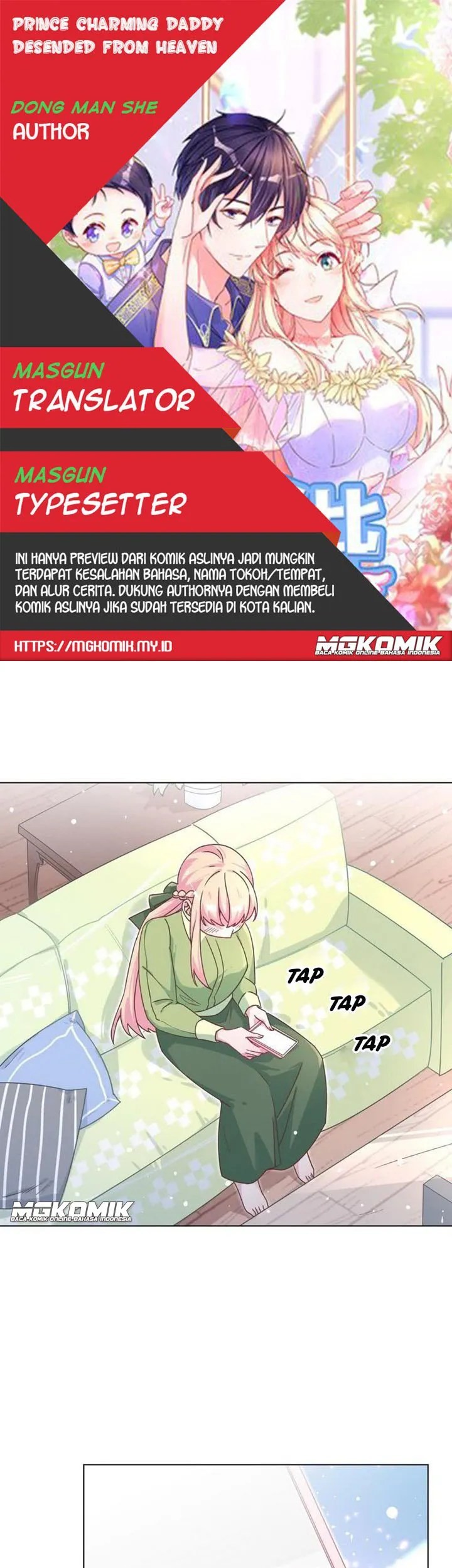 Baca Komik Prince charming daddy descended from heaven Chapter 30 Gambar 1
