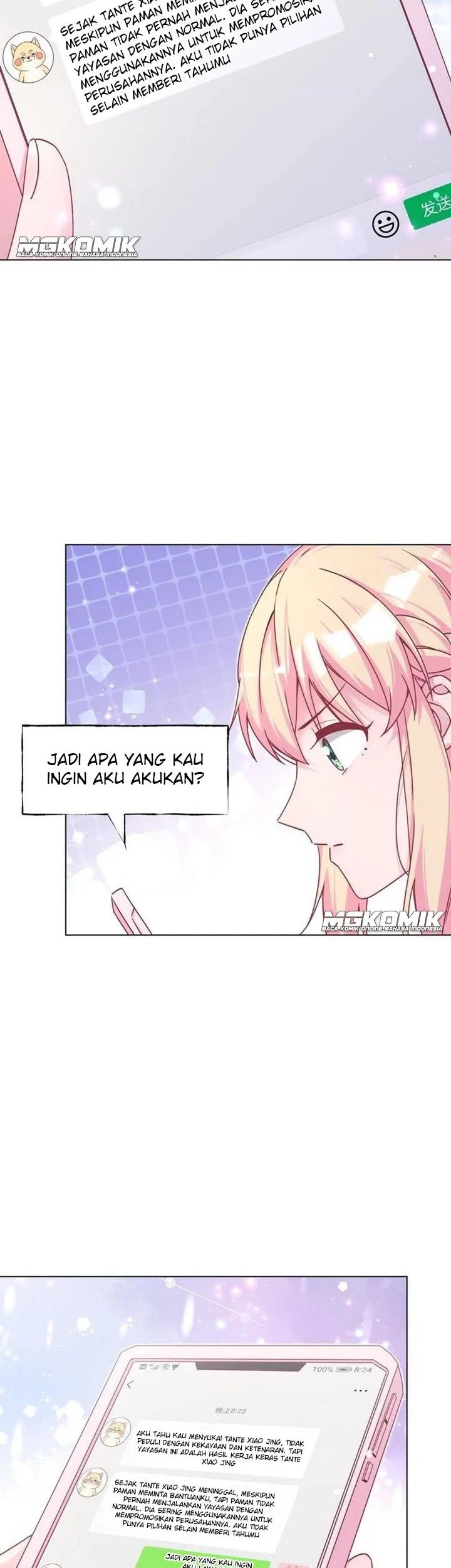 Baca Manhua Prince charming daddy descended from heaven Chapter 32 Gambar 2