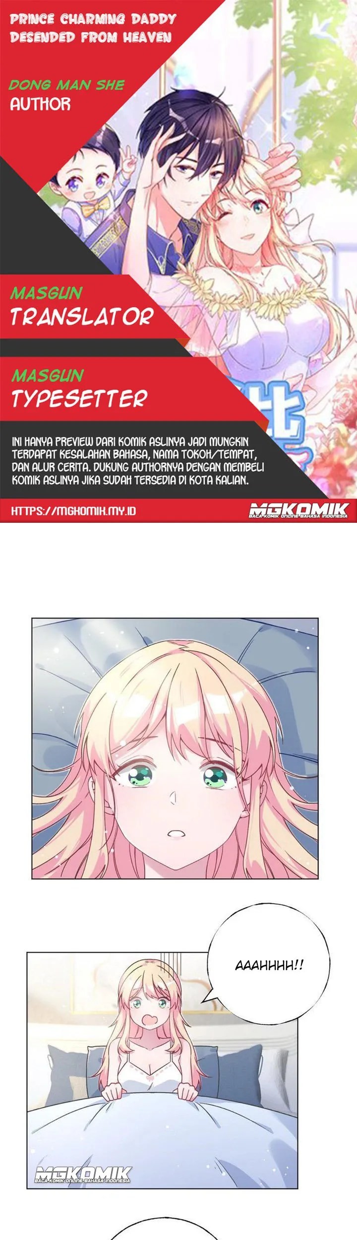 Baca Komik Prince charming daddy descended from heaven Chapter 35 Gambar 1