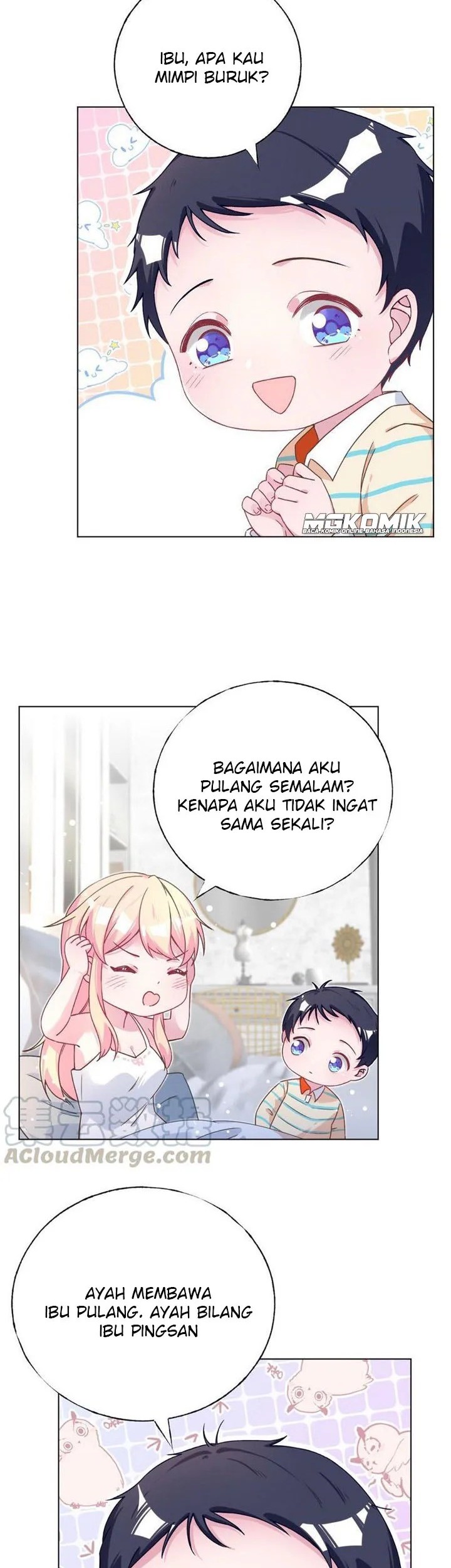 Baca Manhua Prince charming daddy descended from heaven Chapter 35 Gambar 2