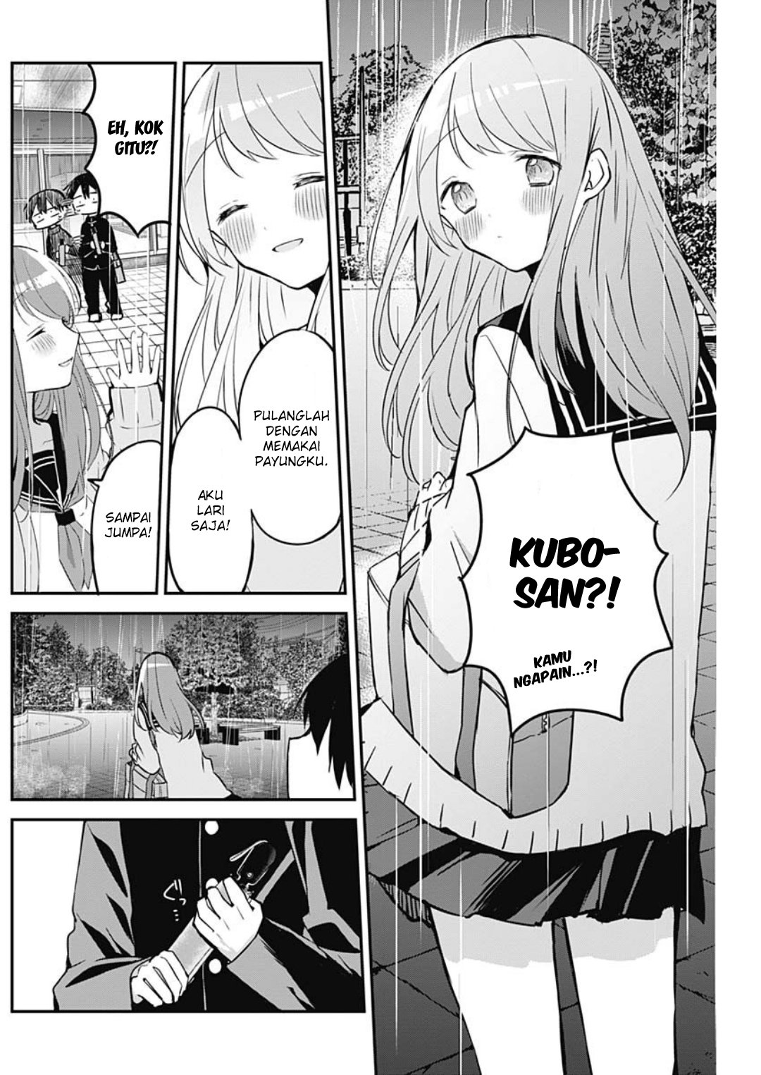 Kubo-san wa Boku (Mobu) wo Yurusanai Chapter 23 Gambar 5