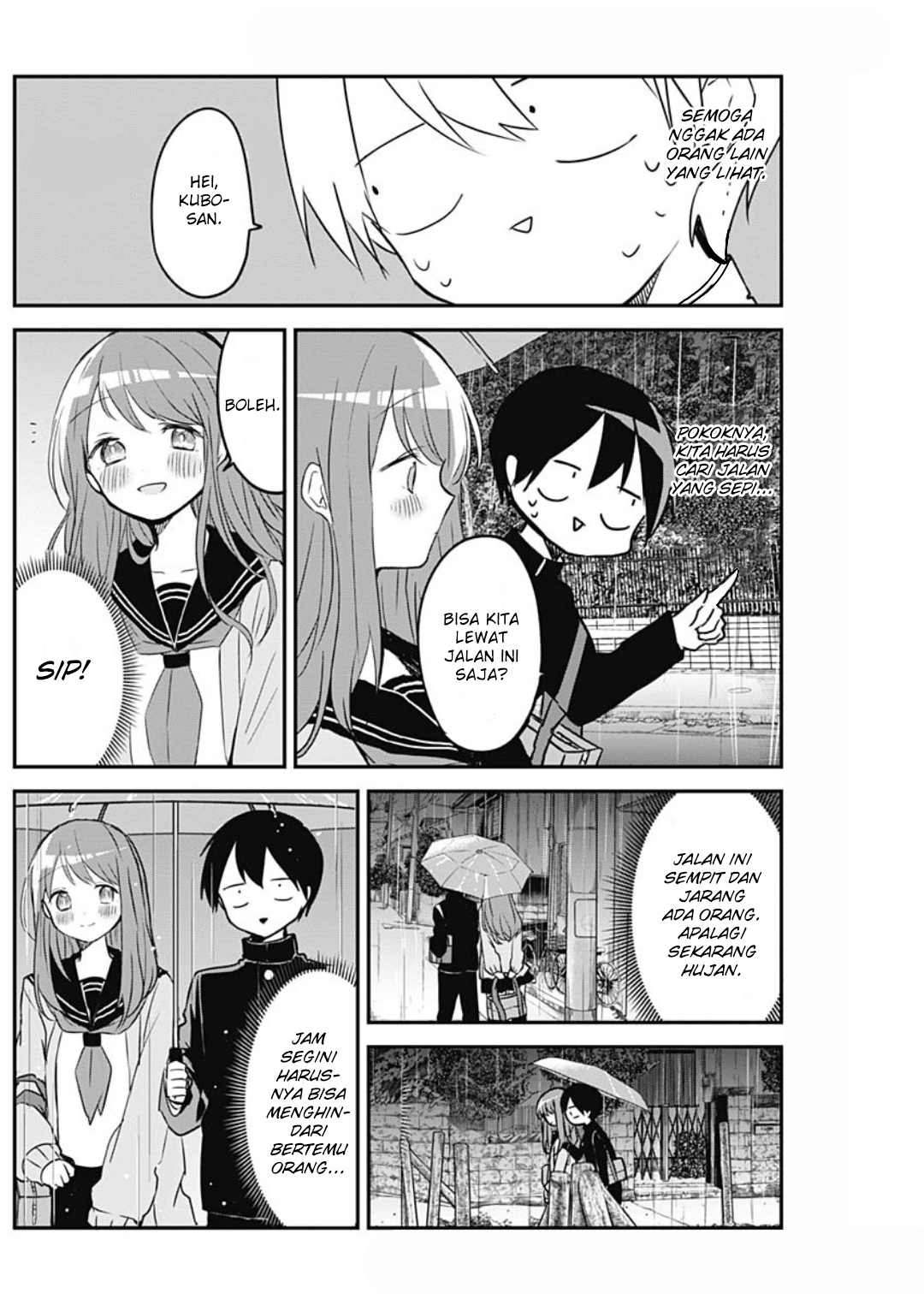 Kubo-san wa Boku (Mobu) wo Yurusanai Chapter 23 Gambar 9