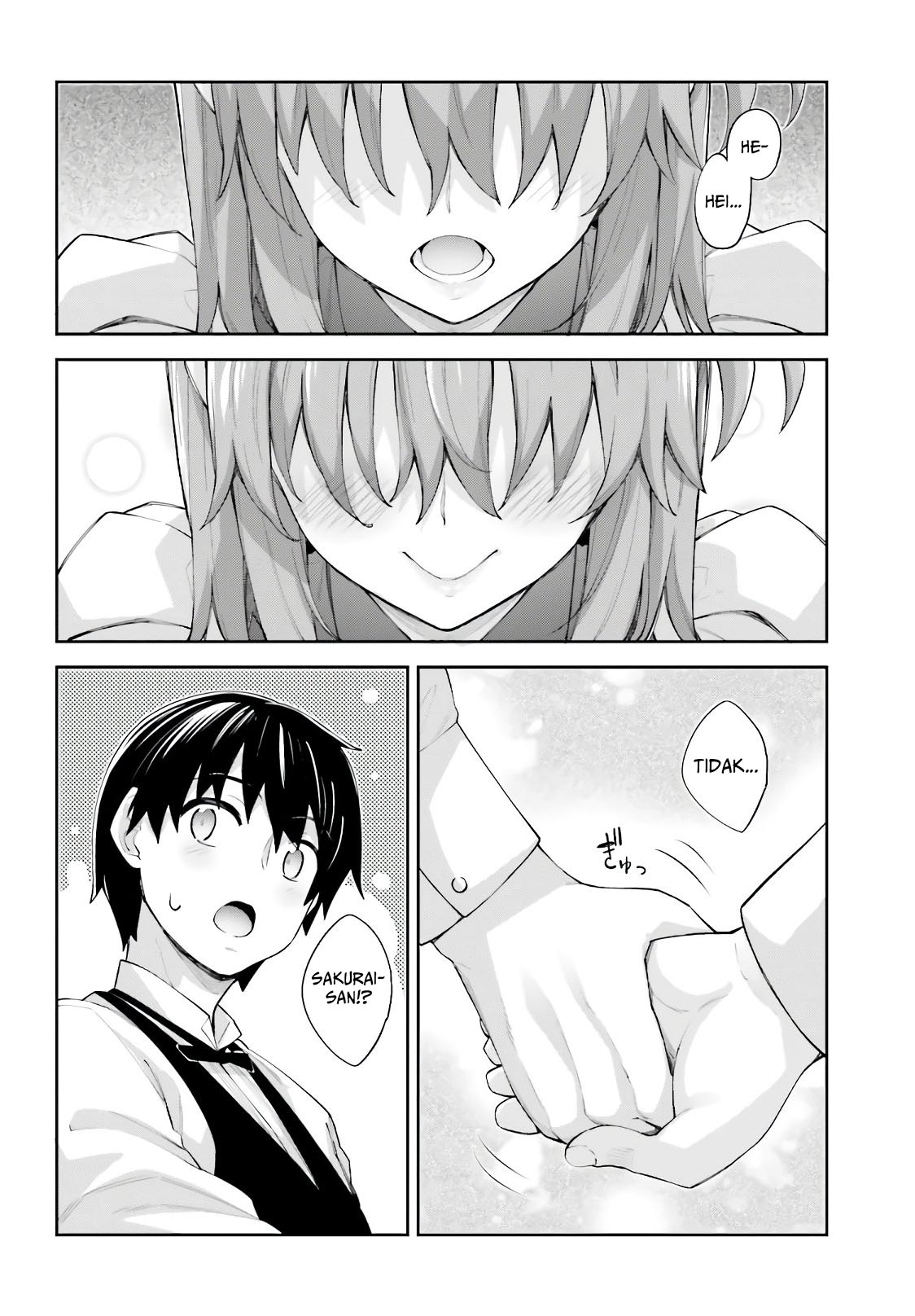 Sakurai-san Wants To Be Noticed Chapter 12 Gambar 26