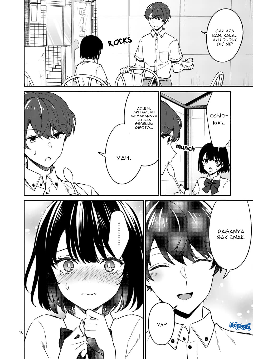 Shiotaiou no Sato-san ga Ore ni dake Amai Chapter 7 Gambar 11
