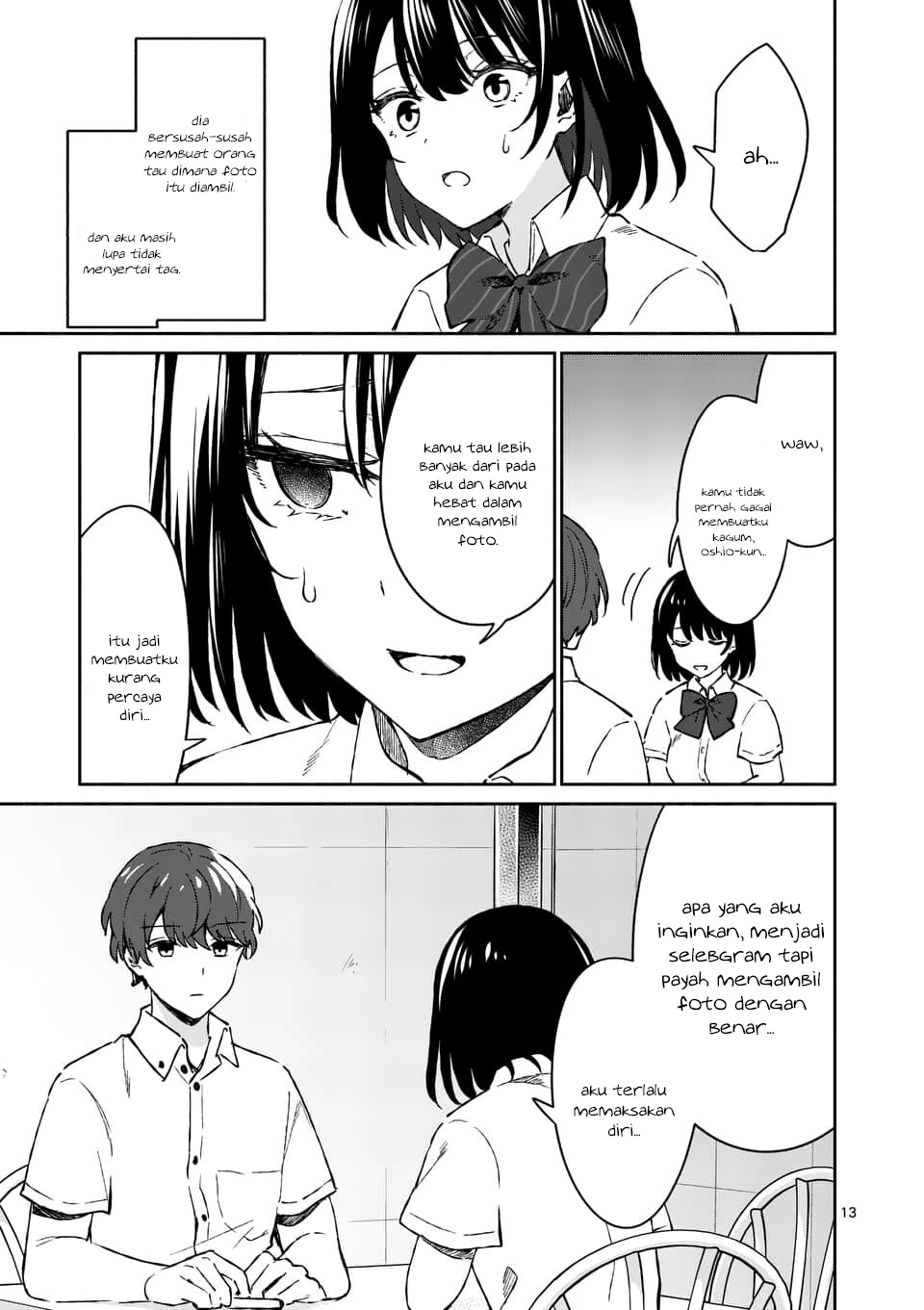 Shiotaiou no Sato-san ga Ore ni dake Amai Chapter 7 Gambar 14