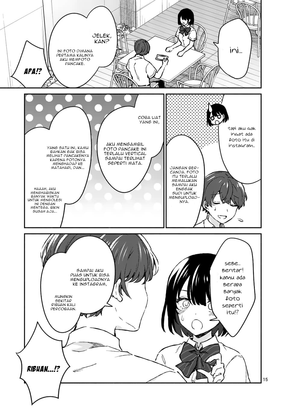 Shiotaiou no Sato-san ga Ore ni dake Amai Chapter 7 Gambar 16
