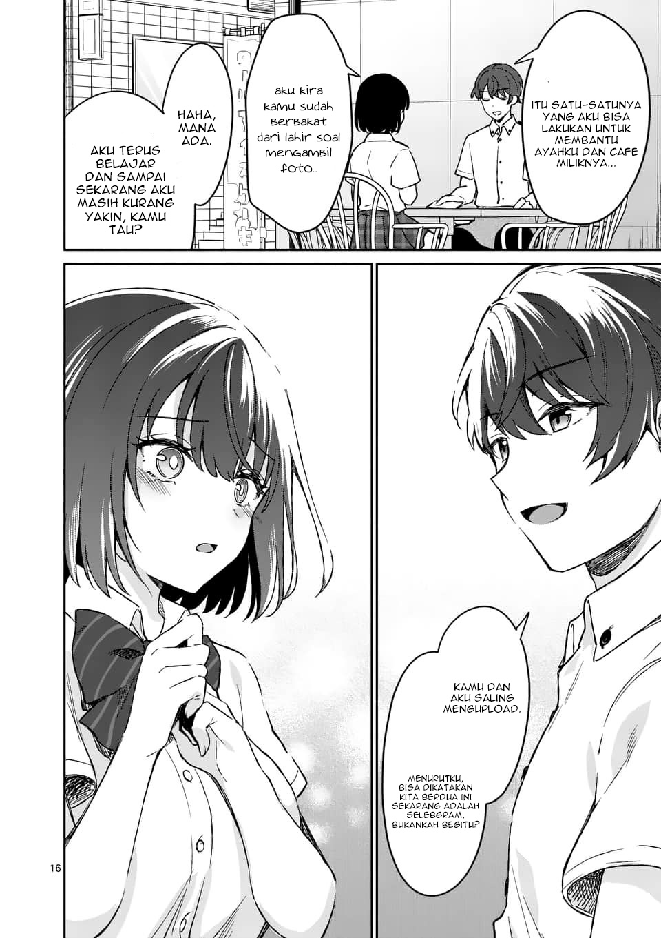 Shiotaiou no Sato-san ga Ore ni dake Amai Chapter 7 Gambar 17