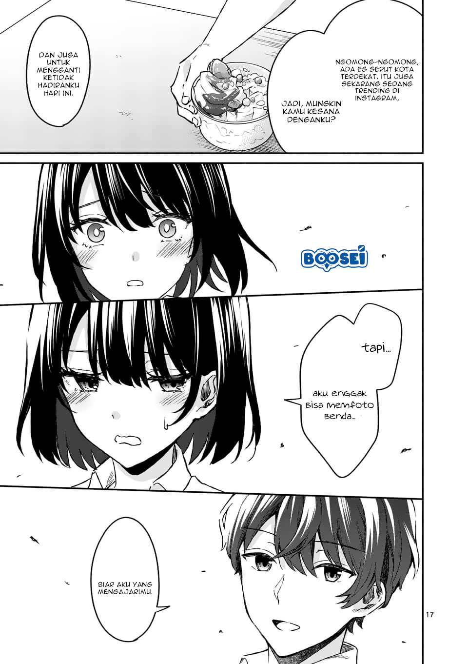Shiotaiou no Sato-san ga Ore ni dake Amai Chapter 7 Gambar 18