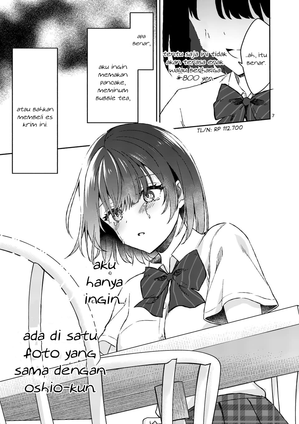 Shiotaiou no Sato-san ga Ore ni dake Amai Chapter 7 Gambar 8