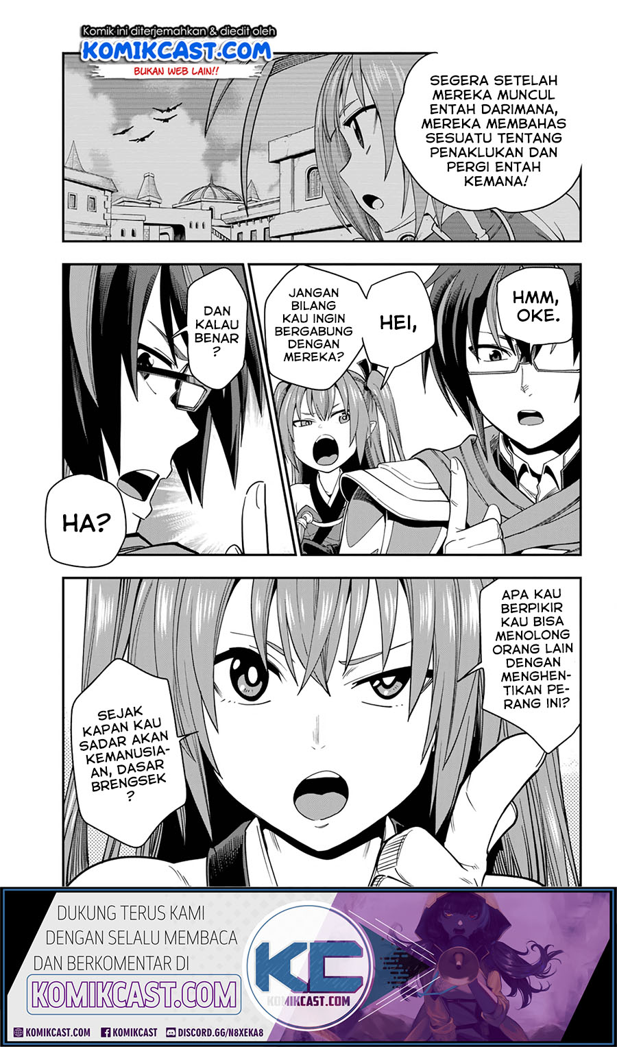 Konjiki no Moji Tsukai: Yuusha Yonin ni Makikomareta Unique Cheat Chapter 66 Gambar 12