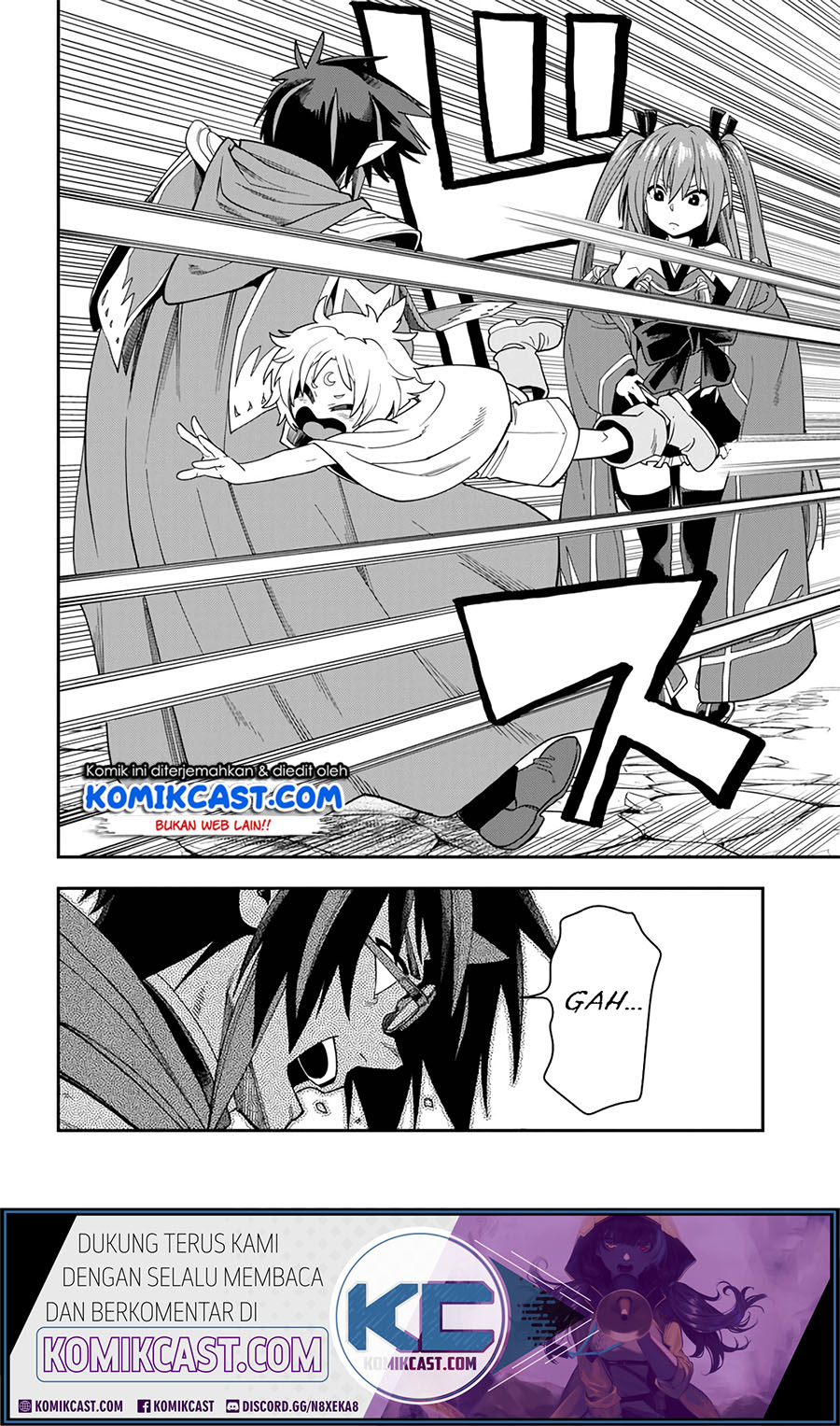 Konjiki no Moji Tsukai: Yuusha Yonin ni Makikomareta Unique Cheat Chapter 66 Gambar 5