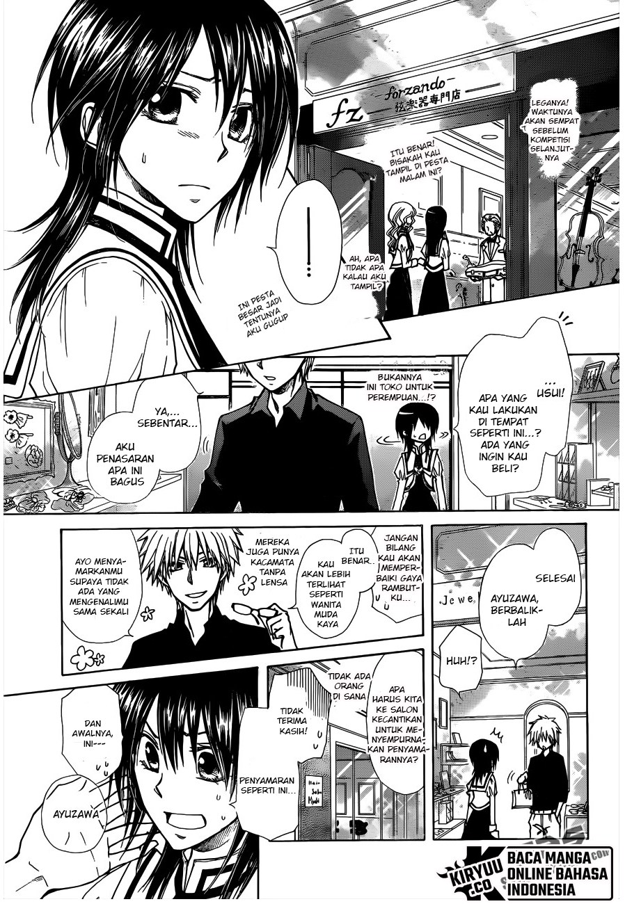 Kaichou wa Maid-sama! Chapter 72 Gambar 17