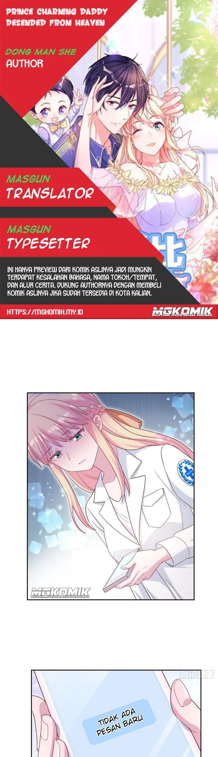 Baca Komik Prince charming daddy descended from heaven Chapter 53 Gambar 1