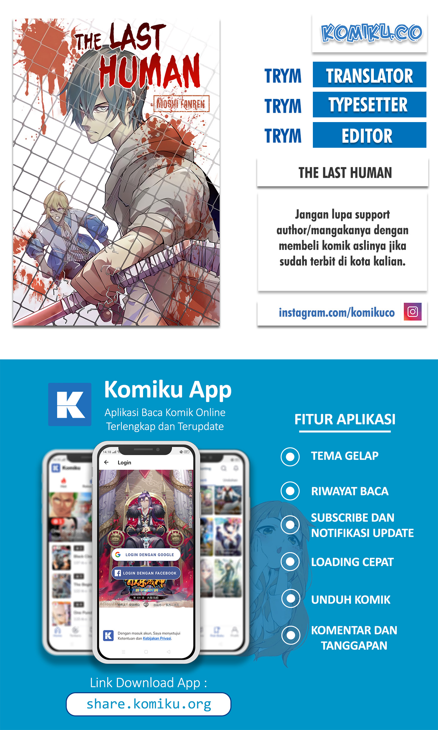 Baca Komik The Last Human Chapter 289 Gambar 1