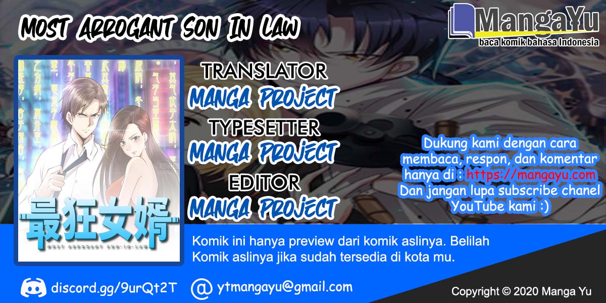 Komik Most Arrogant Son In Law Chapter 18 gambar nomor 1
