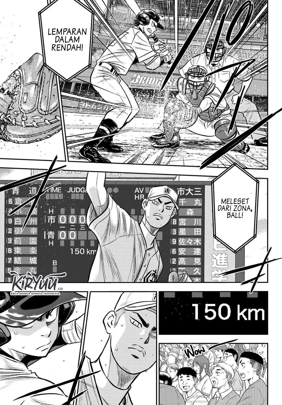 Diamond no Ace Act 2 Chapter 232 Gambar 8