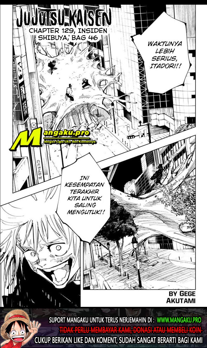 Baca Manga Jujutsu Kaisen Chapter 129 Gambar 2