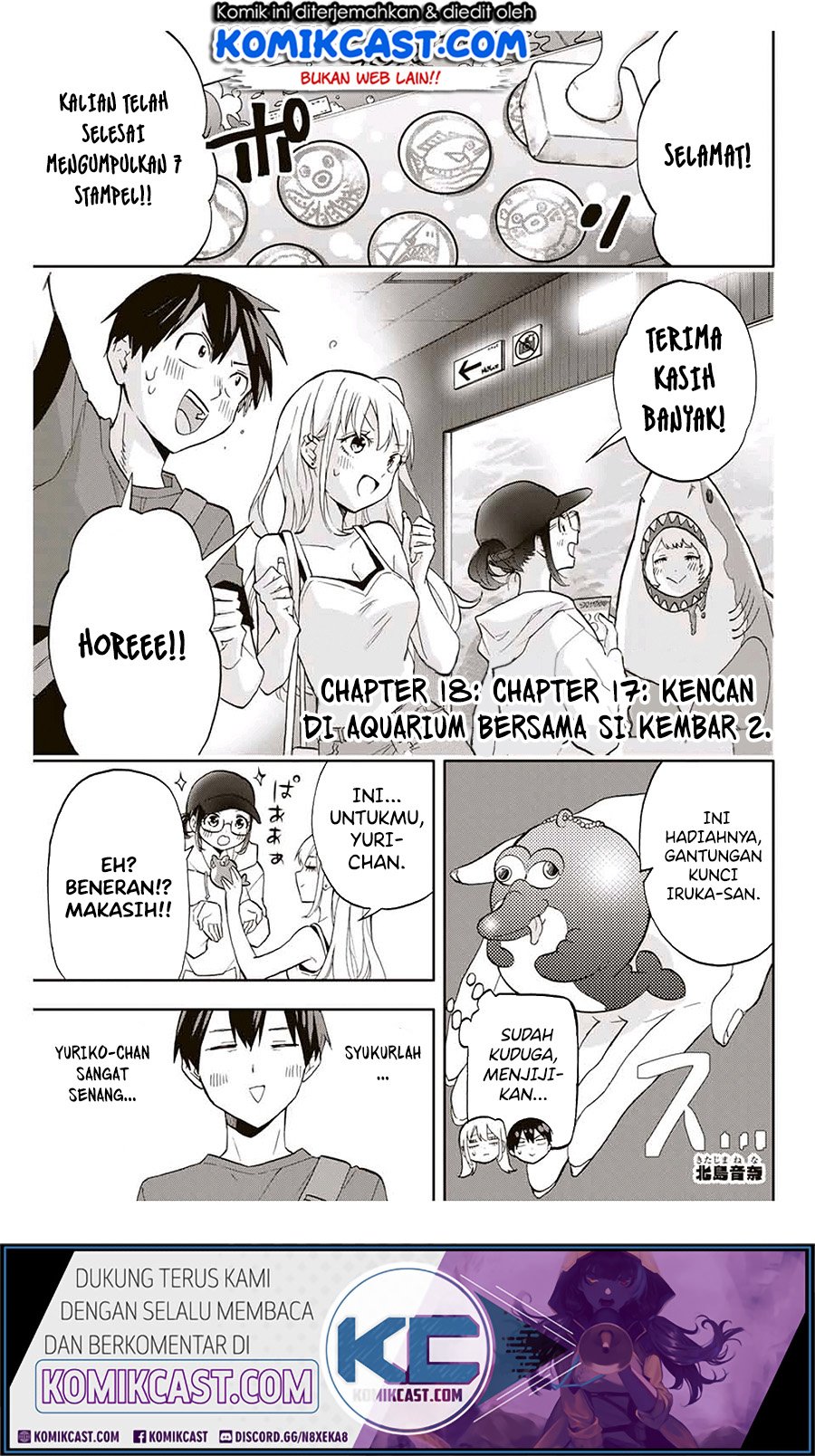 Baca Manga Hanazono Twins Chapter 18 Gambar 2