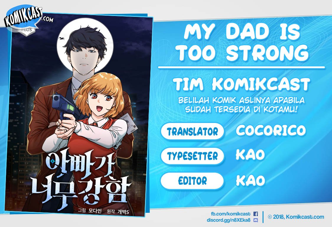 Baca Komik My Dad Is Too Strong Chapter 35 Gambar 1
