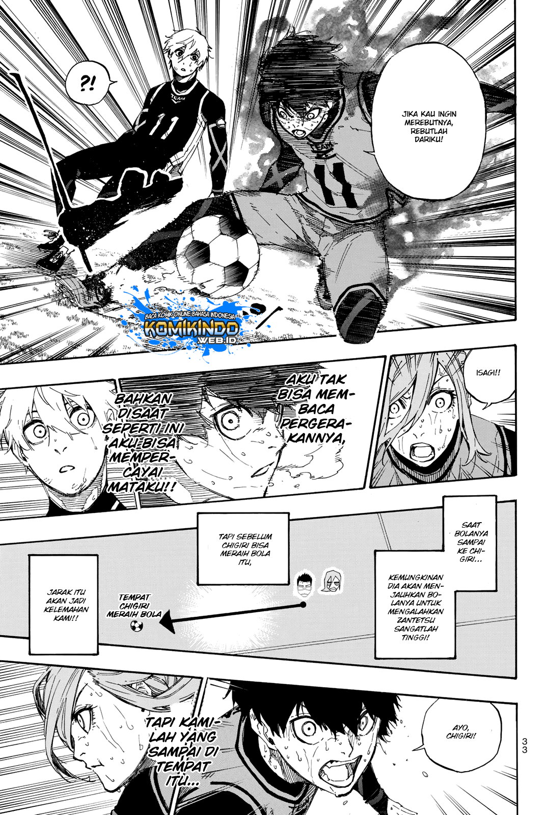 Blue Lock Chapter 33 Gambar 12