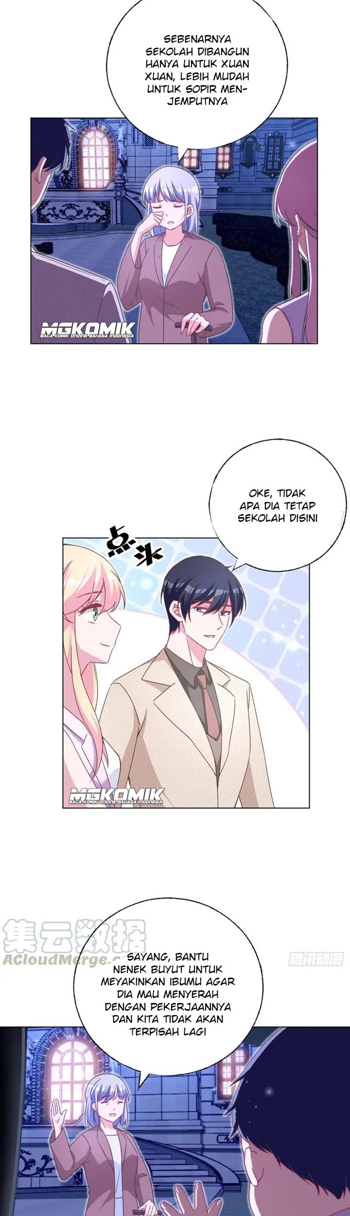 Baca Manhua Prince charming daddy descended from heaven Chapter 64 Gambar 2