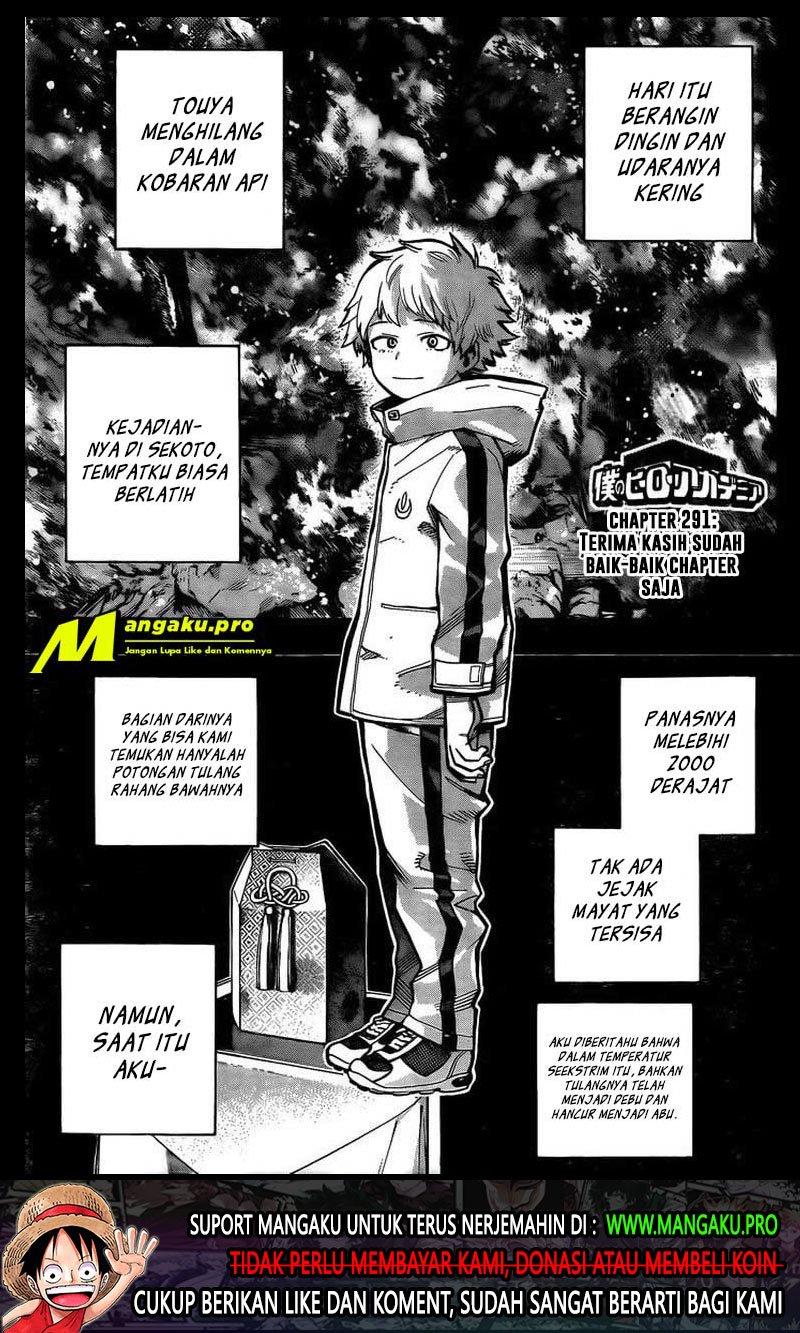 Baca Manga Boku no Hero Academia Chapter 291 Gambar 2