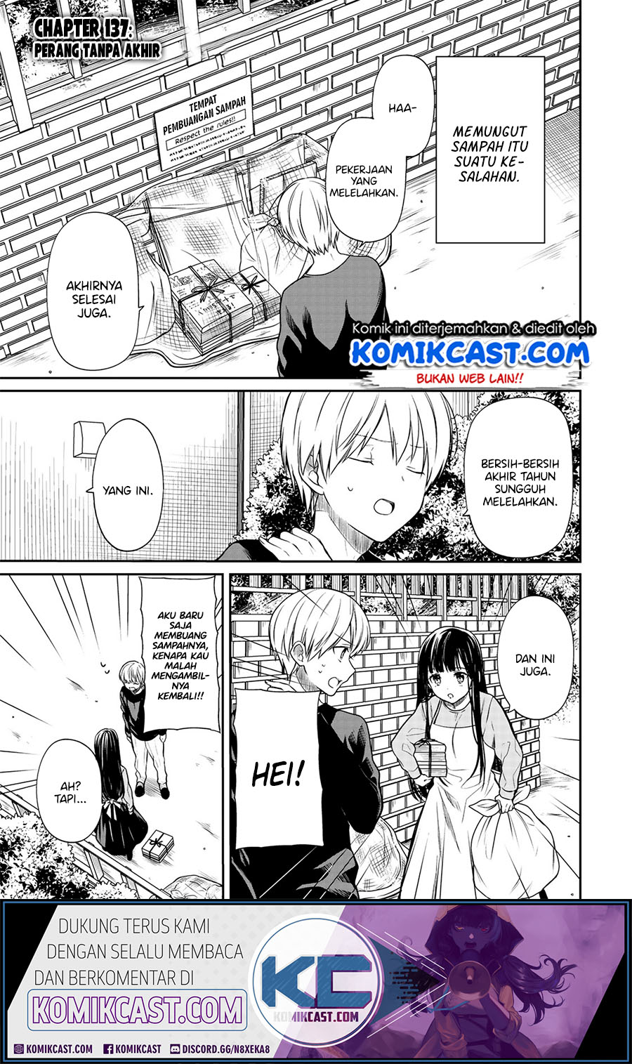 Baca Manga Danshi Koukousei wo Yashinaitai Onee-san no Hanashi Chapter 137 Gambar 2