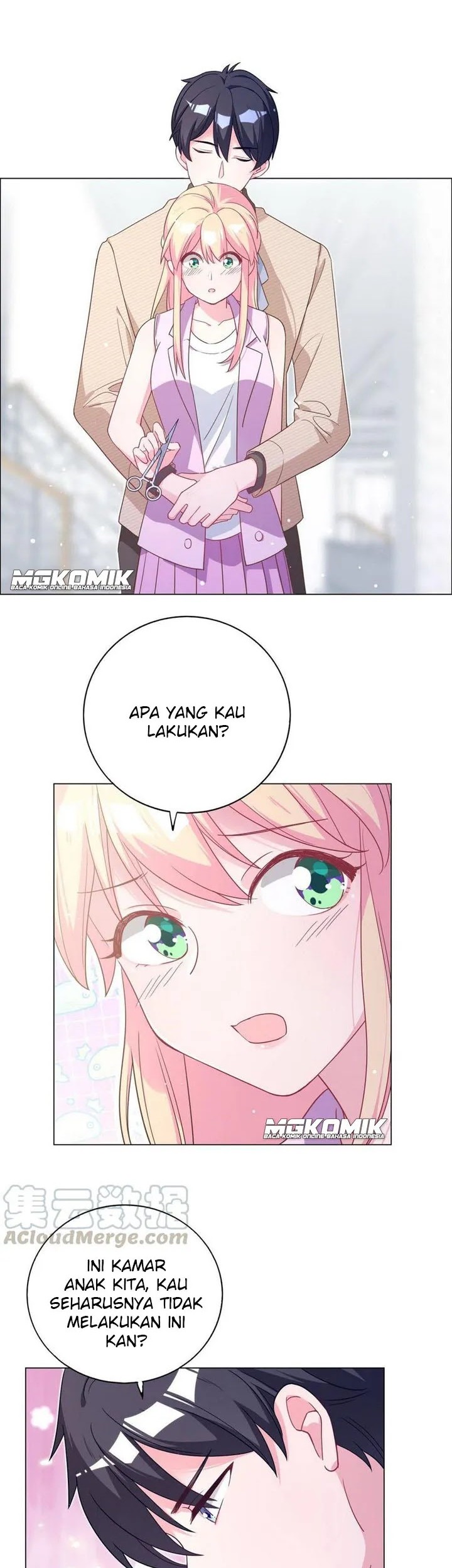 Baca Manhua Prince charming daddy descended from heaven Chapter 65 Gambar 2