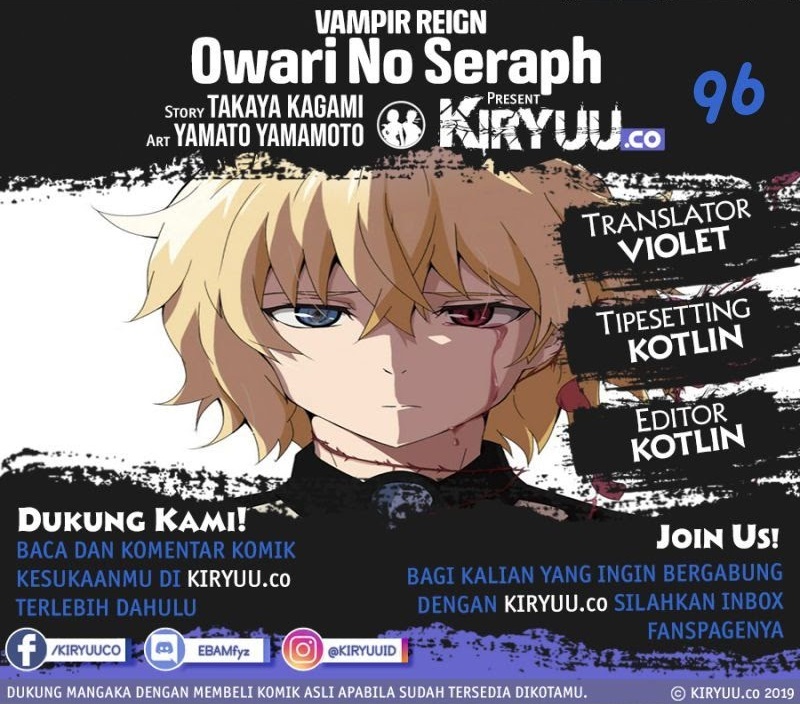 Baca Komik Owari no Seraph Chapter 96 Gambar 1