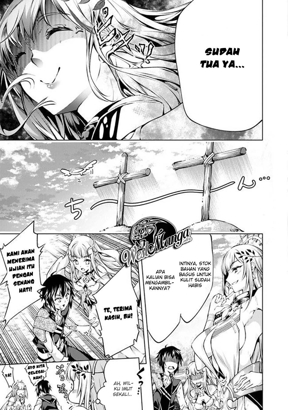 Kamigami ni Sodaterare Shimo no, Saikyou to Naru Chapter 06 Gambar 11