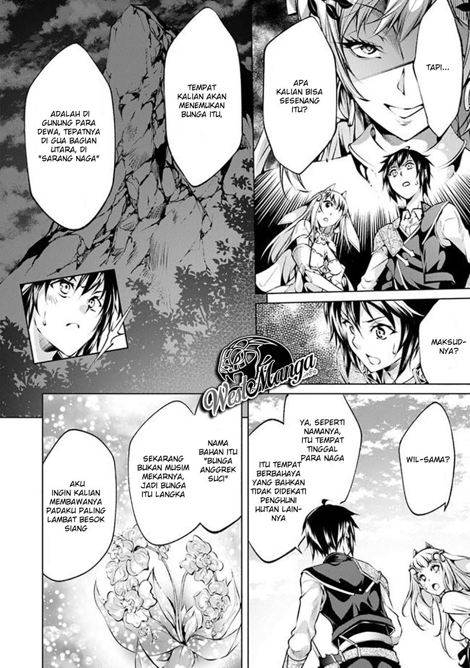 Kamigami ni Sodaterare Shimo no, Saikyou to Naru Chapter 06 Gambar 12