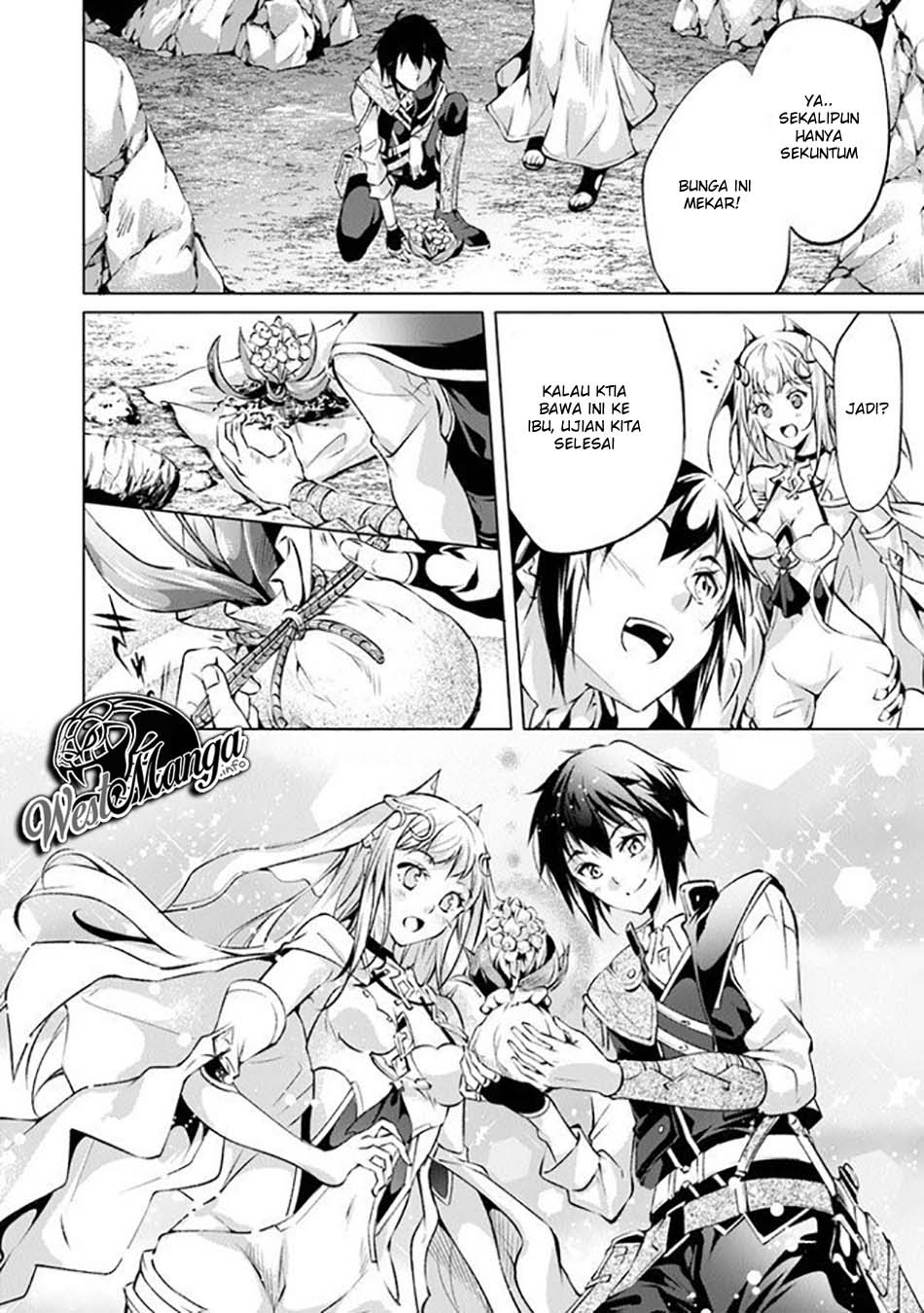 Kamigami ni Sodaterare Shimo no, Saikyou to Naru Chapter 06 Gambar 29