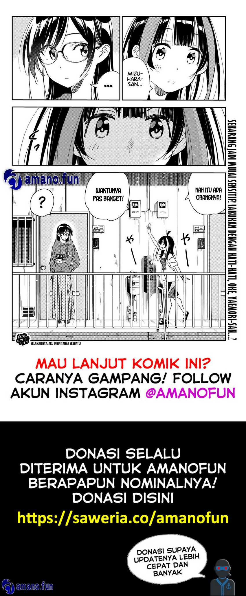 Kanojo Okarishimasu Chapter 165 Gambar 20