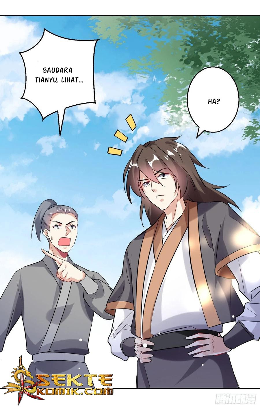 Ling Tian Shendi Chapter 96 Gambar 22