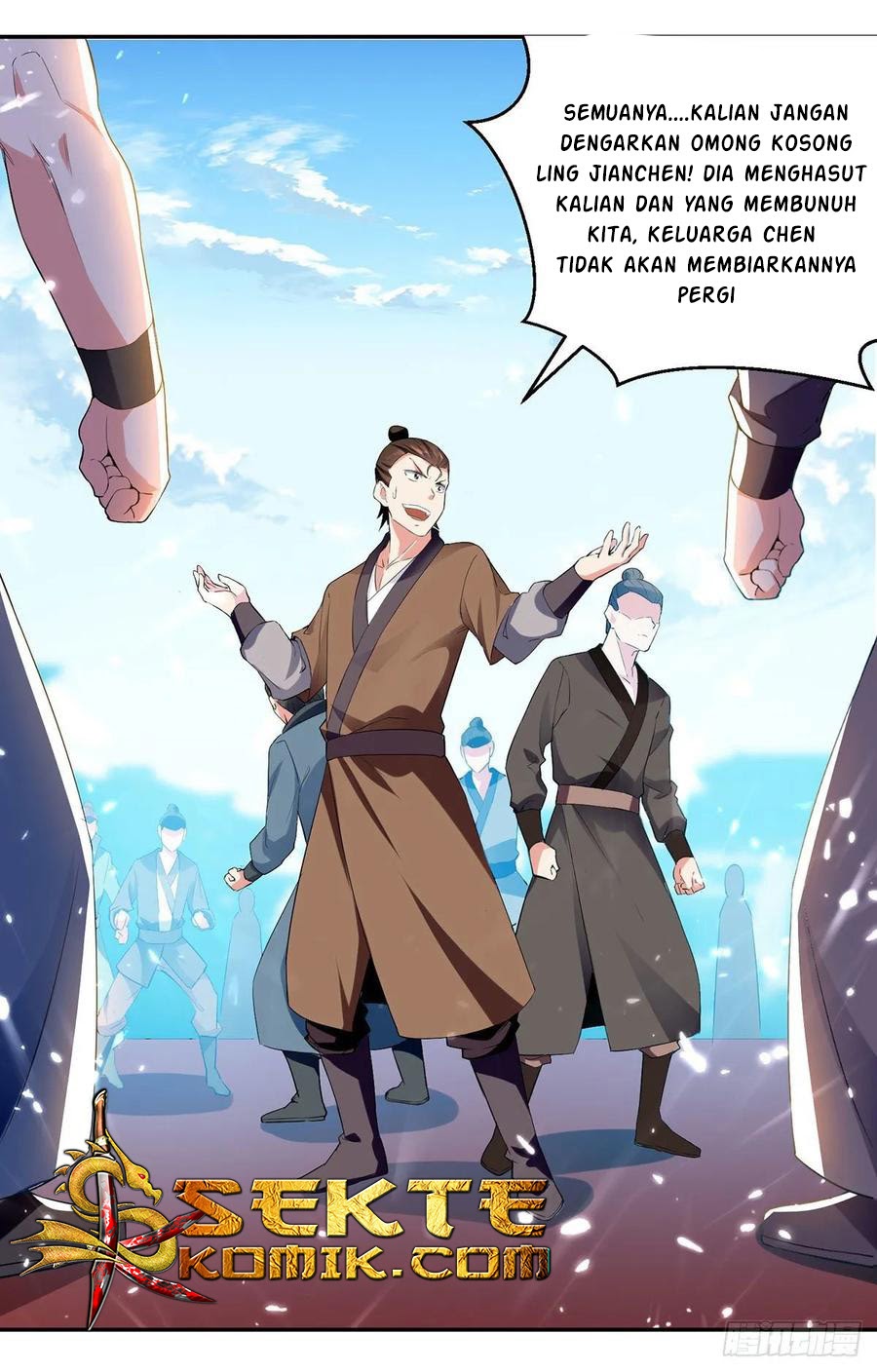 Ling Tian Shendi Chapter 102 Gambar 22