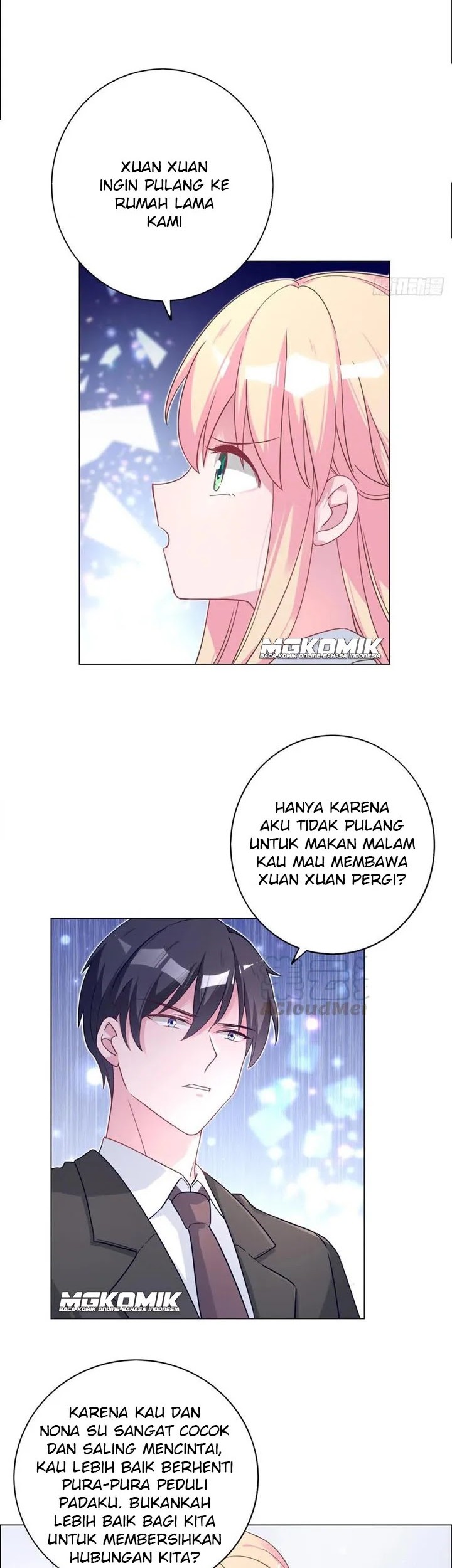 Baca Manhua Prince charming daddy descended from heaven Chapter 73 Gambar 2