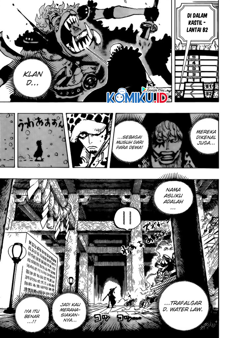 One Piece Chapter 996 Gambar 12