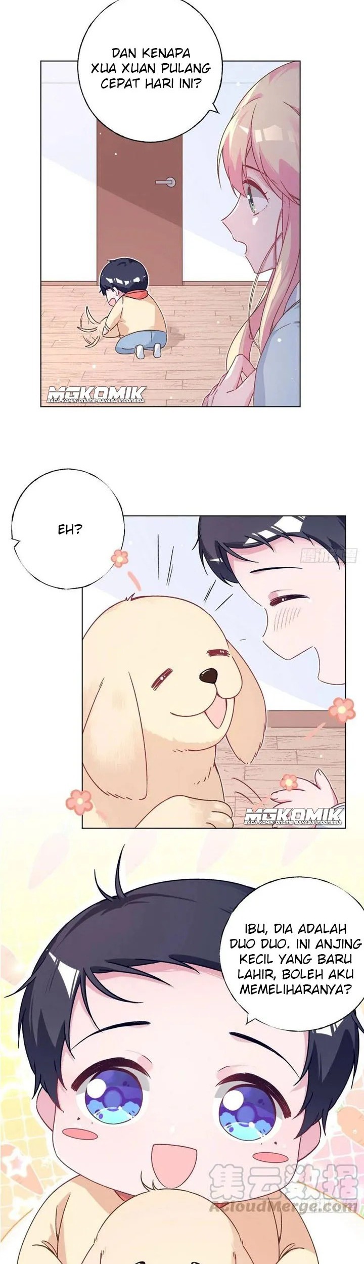 Baca Manhua Prince charming daddy descended from heaven Chapter 75 Gambar 2