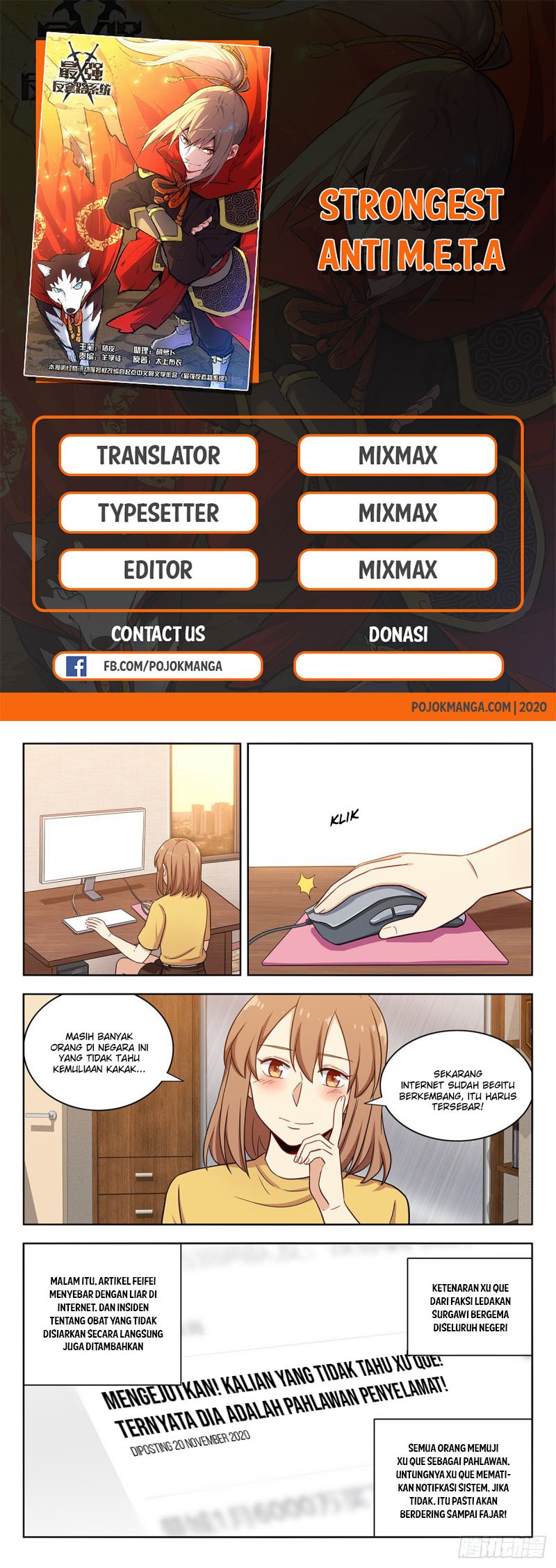 Manhua Strongest Anti M.E.T.A Chapter 306 gambar nomor 2