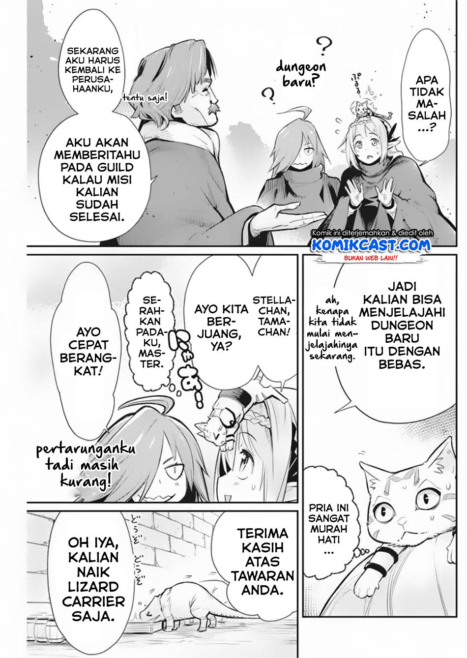 S-Rank Monster no Behemoth Dakedo, Neko to Machigawarete Erufu Musume no Kishi (Pet) Toshite Kurashitemasu Chapter 28 Gambar 12