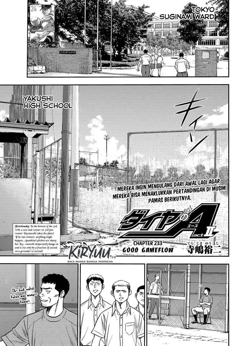 Baca Manga Diamond no Ace Act 2 Chapter 233 Gambar 2