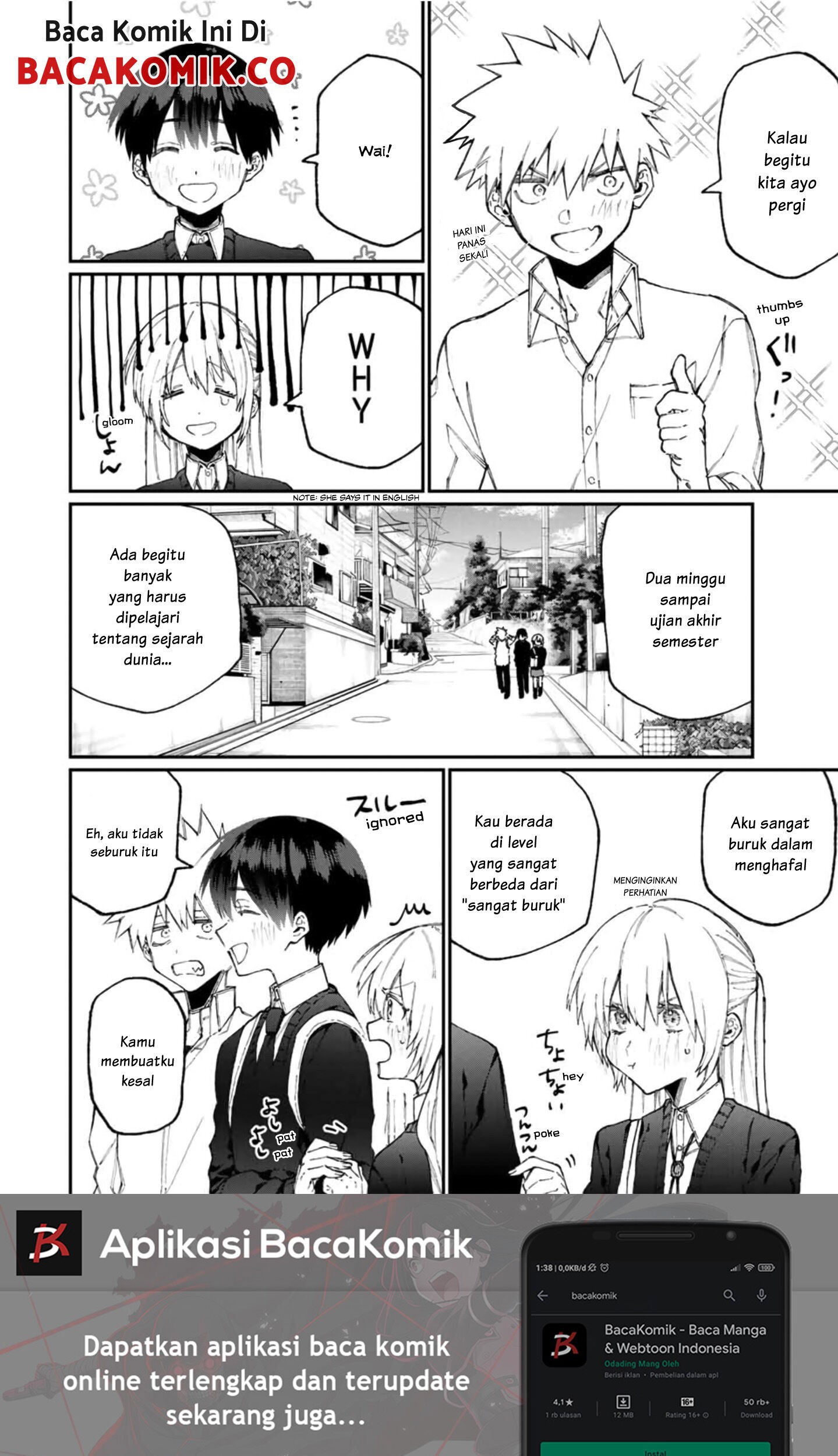 That Girl Is Not Just Cute Chapter 64 Gambar 3