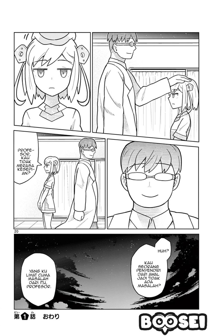 Bocchi Hakase to Robot Shoujo no Zetsubou Teki Utopia Chapter 01 Gambar 24