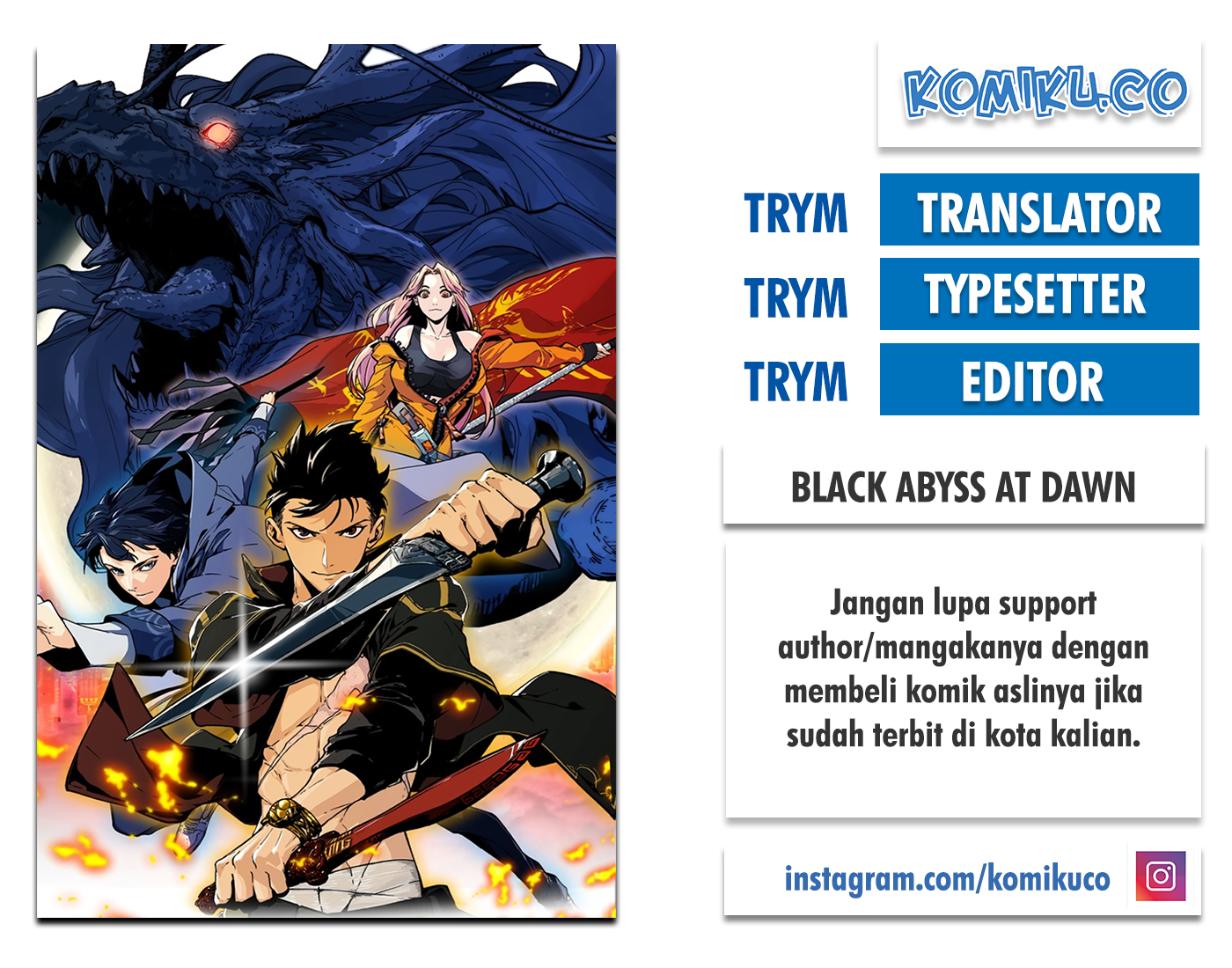 Baca Komik Black Abyss at Dawn Chapter 9 Gambar 1
